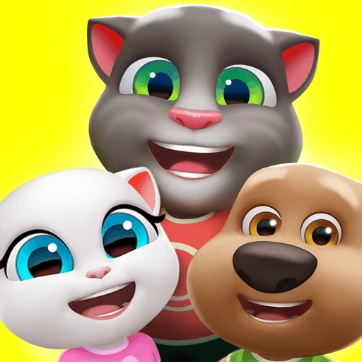 Game icon for My Talking Tom Friends by Outfit7 Limited
